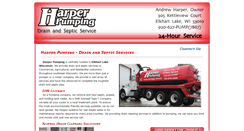 Desktop Screenshot of harperpumping.com